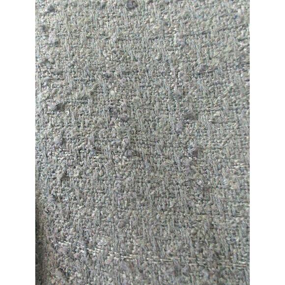 Abercrombie Fitch Collarless Tweed Jacket Black Size Medium - Picture 4 of 8